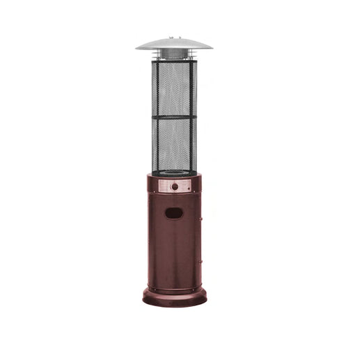 Estufa patio gas tubo vidrio llama exterior terraza Umbrella Fogo