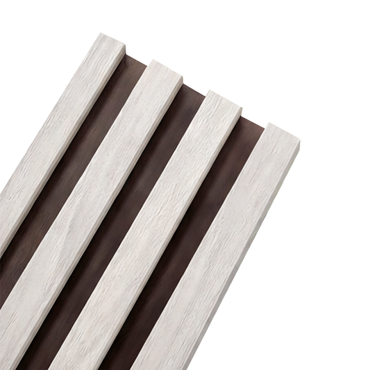 Panel de Pared WPC Premium Interior - Panelado Decorativo Oscuro para Ambientes con Estilo - Modelo WPC-016