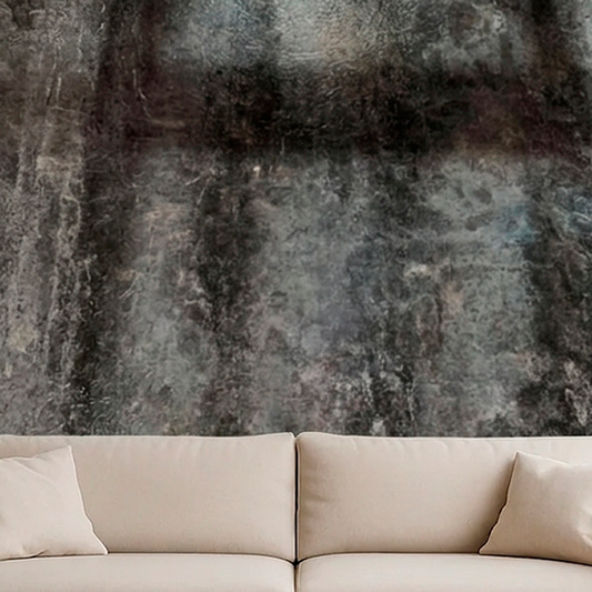 Plancha PVC Mármol Gris Oxidado Textura 122x244cm 3mm UV-008
