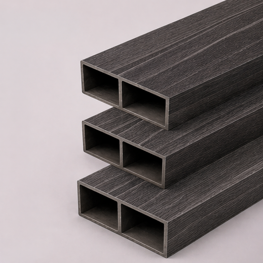 Separador de Ambientes WPC Premium - Biombo Divisorio Elegante de Madera Compuesta para Interiores - Modelo TB-001