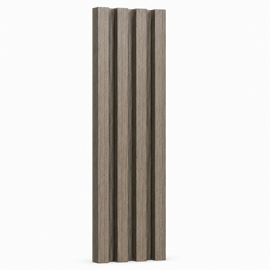 Wall panel WPC listonado interior 290x16x2.4 cm simil madera WPC-010
