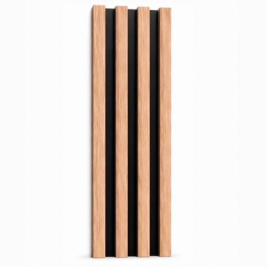 Wall panel WPC listonado interior 290x16x2.4 cm simil madera WPC-017