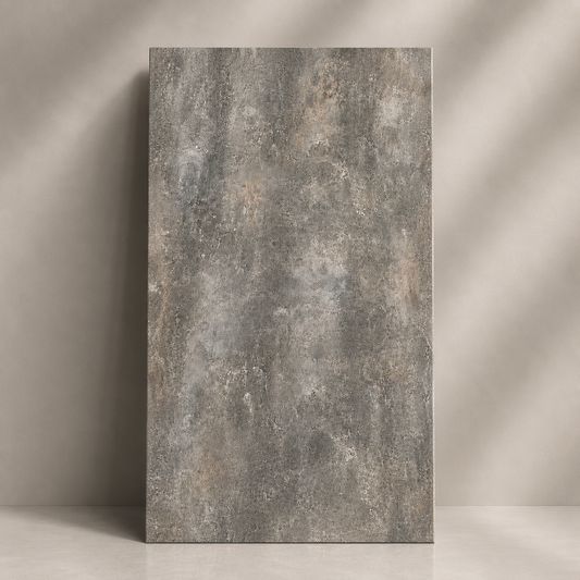 Plancha PVC Mármol Gris Oxidado Textura 122x244cm 3mm UV-008