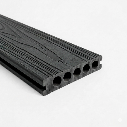 Deck WPC Exterior Negro Grafito 290x14x2,5cm WD-001