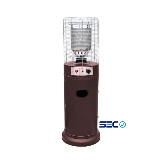 Estufa calefactor Patio Baja Umbrellatech SEC Gas color cobre Exterior
