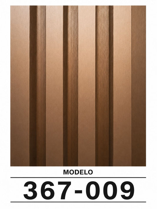 Wall Panel WPC 290x24x16cm Interior Resistente Humedad 367-009