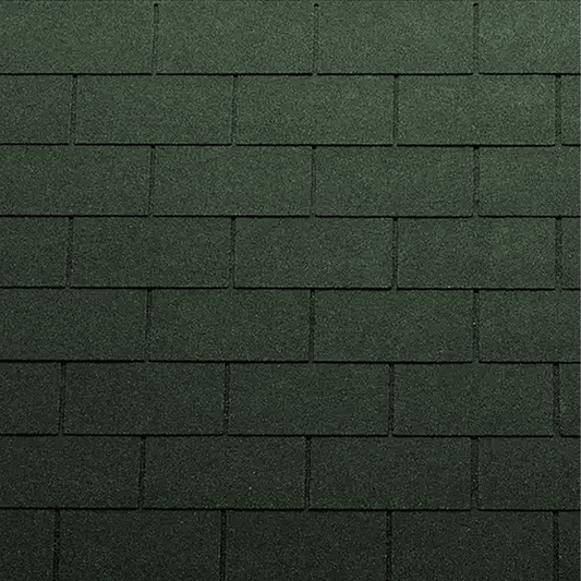 Teja Asfáltica Verde para Techumbre 100x33,3cm
