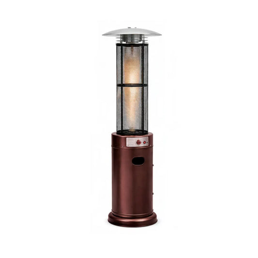Estufa Patio Umbrellatech SEC Tubo Vidrio Calefactor Gas