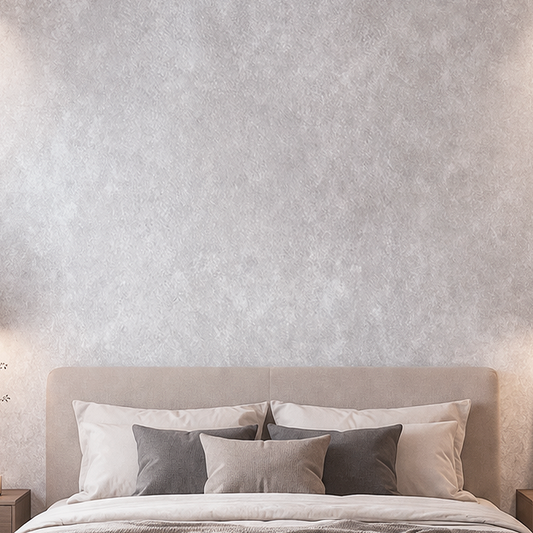 Plancha PVC Mármol Gris Cemento 122x244cm 3mm UV-009