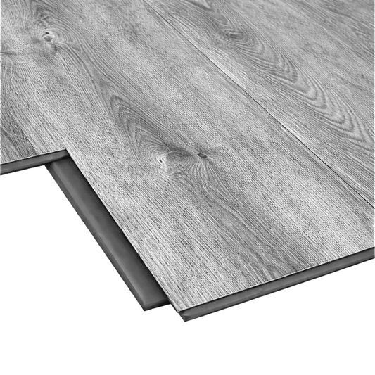 Piso Vinílico SPC Click 5mm Gris Madera Caja 2,2m² AW0001