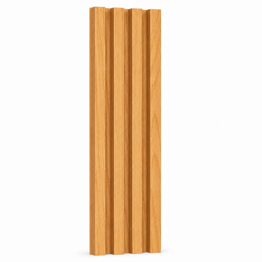 Wall panel WPC listonado interior 290x16x2.4 cm simil madera WPC-009