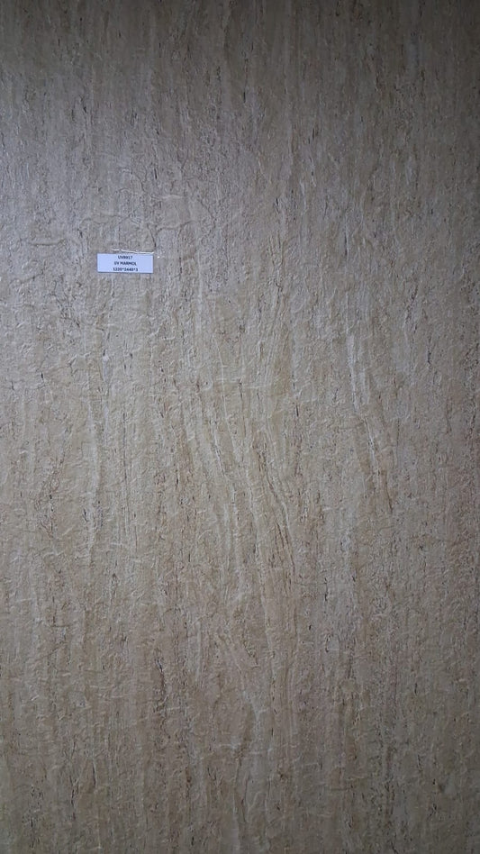 Lámina mármol plancha PVC beige crema con textura 122x244cm 3mm 8017