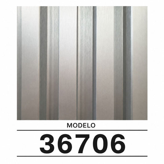 Wall Panel WPC 290x24x16cm Interior Resistente Humedad 367-006