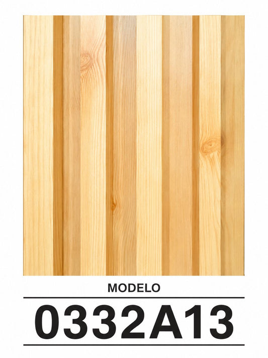 Wall Panel WPC 290x24x16cm Interior Resistente Humedad 0332A13-24