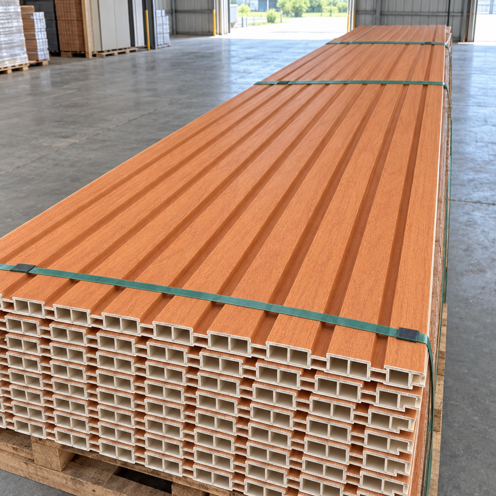 Wall Panel Flat WPC teca miel 009 – bodega 5