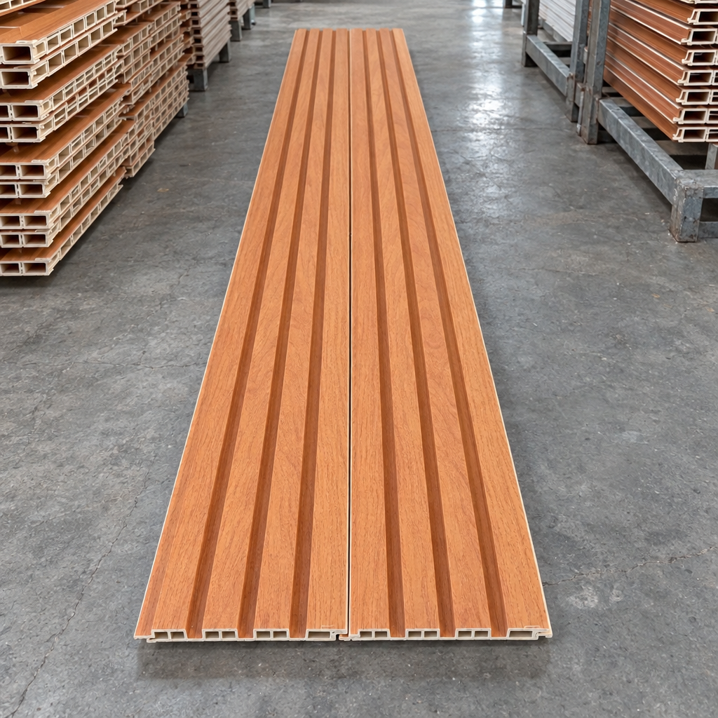 Wall Panel Flat WPC teca miel 009 – bodega 3